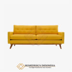 Sofa Minimalis 3 Seater Fabric Linen Softly JF-5