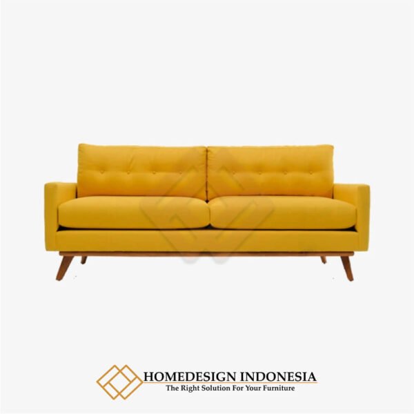 Sofa Minimalis 3 Seater Fabric Linen Softly JF-5