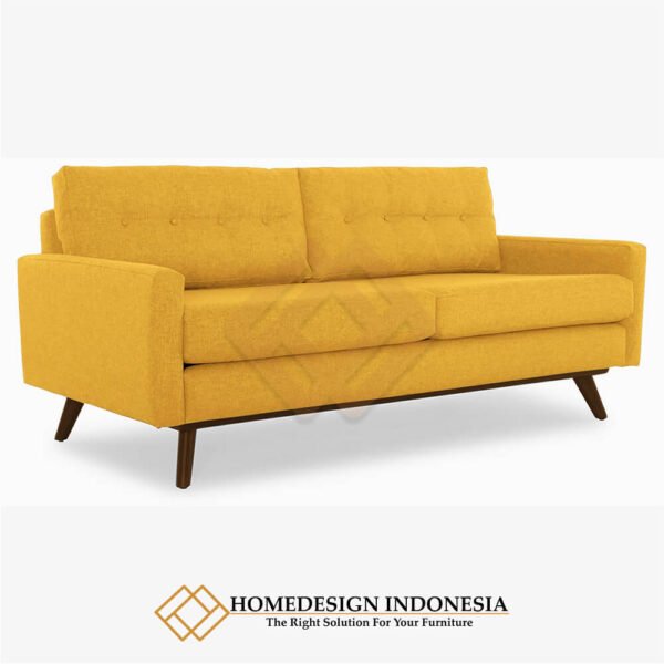 Sofa Minimalis 3 Seater Fabric Linen Softly JF-5.1