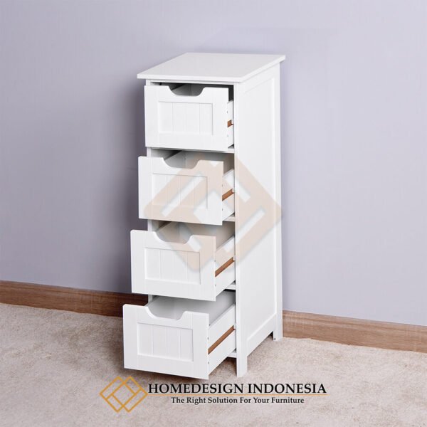 Drawer Minimalis Cabinet Putih Duco Minimalis Model JF-26.1