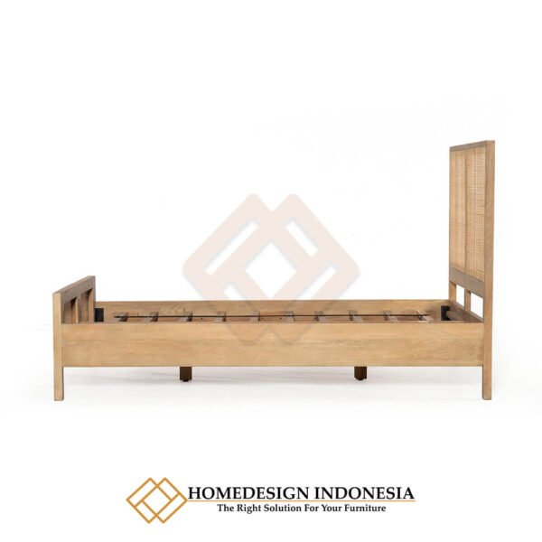 Harga Tempat Tidur Minimalis Jepara Terbaru Natural Color JF-40.1