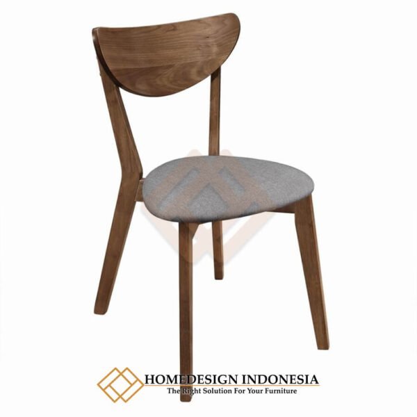 Meja Makan Jati Solid Wood Natural Walnut JF-18.2