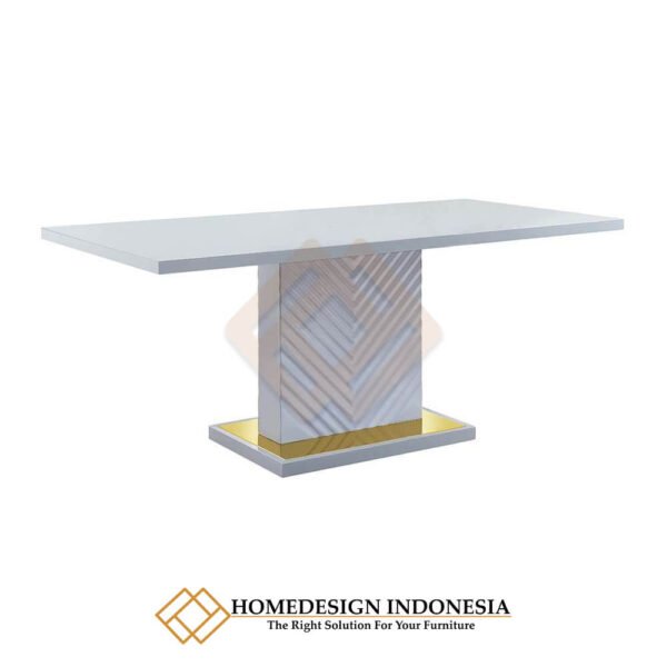 Meja Makan Jepara Minimalis Solid Duco Color JF-17.1