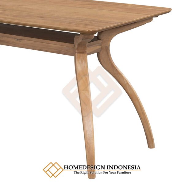 Meja Makan Minimalis Jati Scandinavian Style JF-84.1