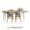 Meja Makan Minimalis Scandinavian Style Best Seller JF-87