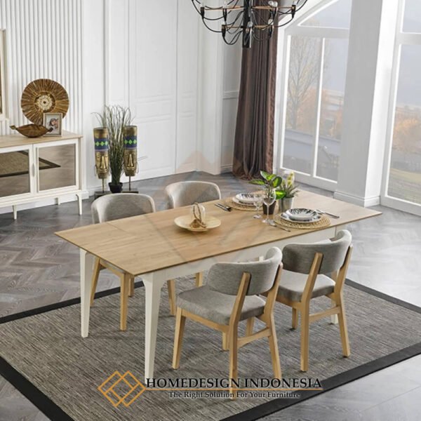Meja Makan Minimalis Scandinavian Style Best Seller JF-87.1