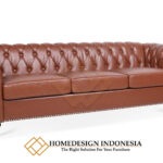 Model Sofa Chesterfield Klasik Elegant Oscar Leather JF-128