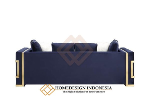 Sofa Minimalis 3 Dudukan Gold Line Elegant Type JF-66.2