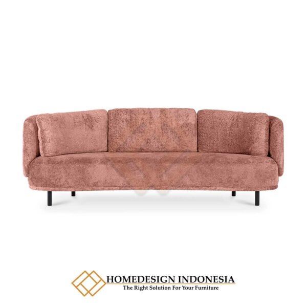 Sofa Minimalis Modern Kain Bludru Lembut Berkualitas JF-9