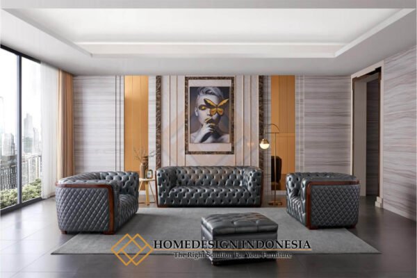 Sofa Tamu Chesterfield Model Terbaru Lightning Color JF-126.2