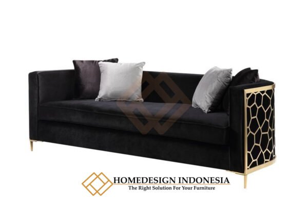 Sofa Tamu Minimalis Modern Stainless Steel High Class JF-65