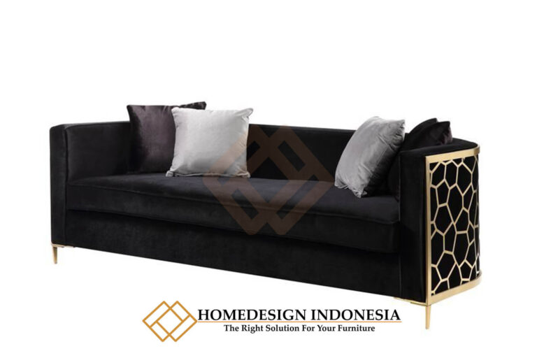 Sofa Tamu Minimalis Modern Stainless Steel High Class JF-65