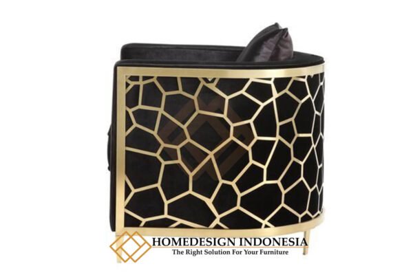 Sofa Tamu Minimalis Modern Stainless Steel High Class JF-65.1