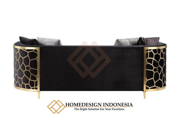 Sofa Tamu Minimalis Modern Stainless Steel High Class JF-65.2