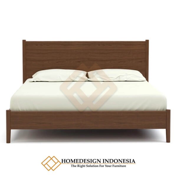 Tempat Tidur Kayu Jati Jepara Minimalis Cantik Desain JF-99
