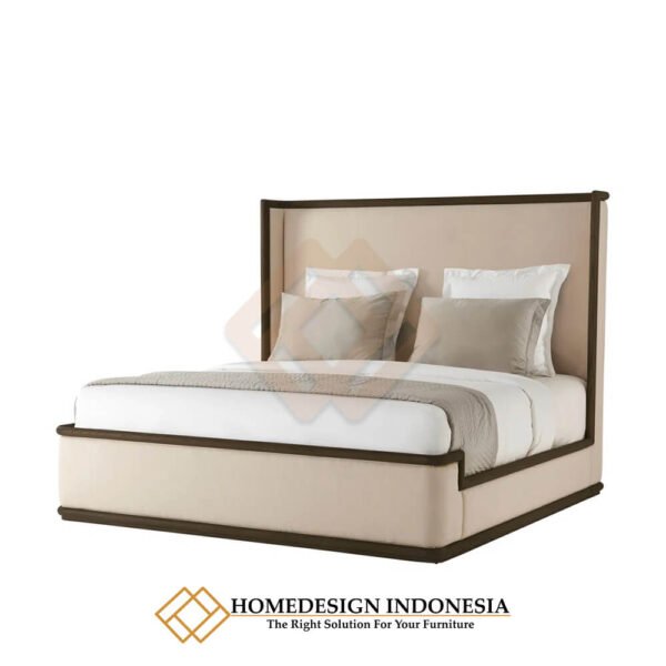 Tempat Tidur Minimalis Jepara Rangka Kayu Jati Berkualitas JF-98