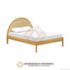 Tempat Tidur Minimalis Klasik Rotan Kombinasi JF-73