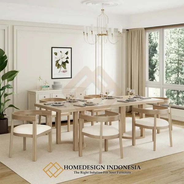 Harga Meja Makan Jepara Minimalis Design Waterbase JF-151.1