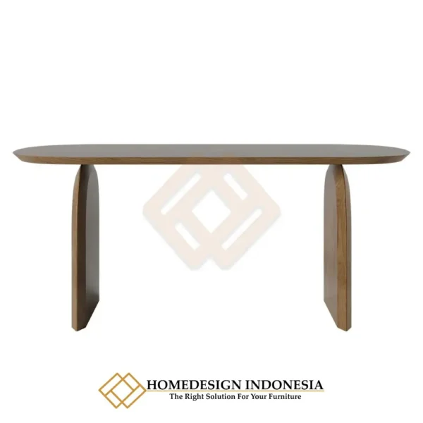 Meja Makan Minimalis Jepara Kayu Jati Solid Simple Style JF-149