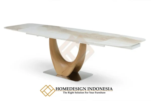 Meja Makan Minimalis Modern Futuristic Style Interior JF-147