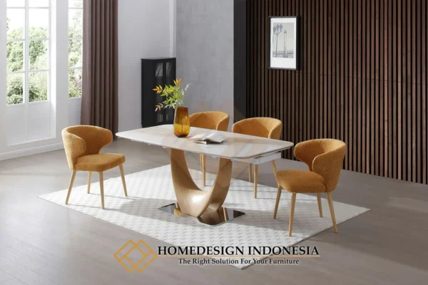 Meja Makan Minimalis Modern Futuristic Style Interior JF-147.2