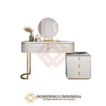 Meja Rias Minimalis Modern Stainless Kombinasi JF-157