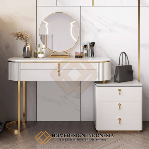 Meja Rias Minimalis Modern Stainless Kombinasi JF-157.1