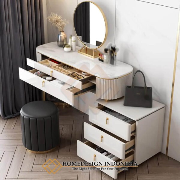 Meja Rias Minimalis Modern Stainless Kombinasi JF-157.2