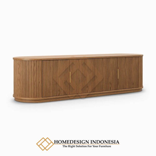 Meja TV Jati Minimalis Model Salur Promo Ramadhan JF-165
