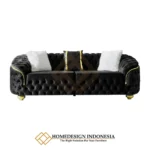 Sofa Tamu Chesterfield Anggun Elegant Living Room JF-139