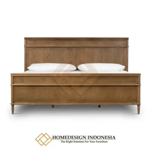Tempat Tidur Minimalis Kayu Jati Grade A Classic Style JF-141