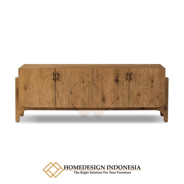 Bufet TV Minimalis Jati Modern Kayu Solid JF-229