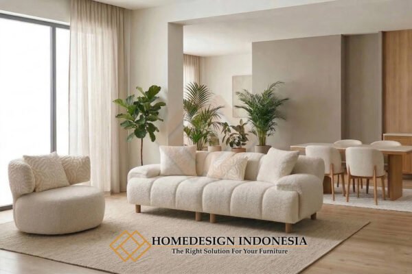 Jual Sofa Tamu Minimalis Jepara Luxury Royal Foam Upholstery JF-226.2
