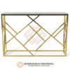 Meja Konsol Minimalis Modern Stainless Steel Elegant Style JF-211
