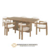 Meja Makan Minimalis Jati Modern Interior Design JF-205