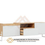Meja TV Minimalis Solid Duco Combine Ramadhan Sale JF-201