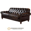 Sofa Chesterfield Minimalis Elegant Italian Leather JF-189