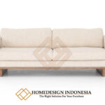 Sofa Jati Minimalis Modern Rangka Kayu Solid JF-222