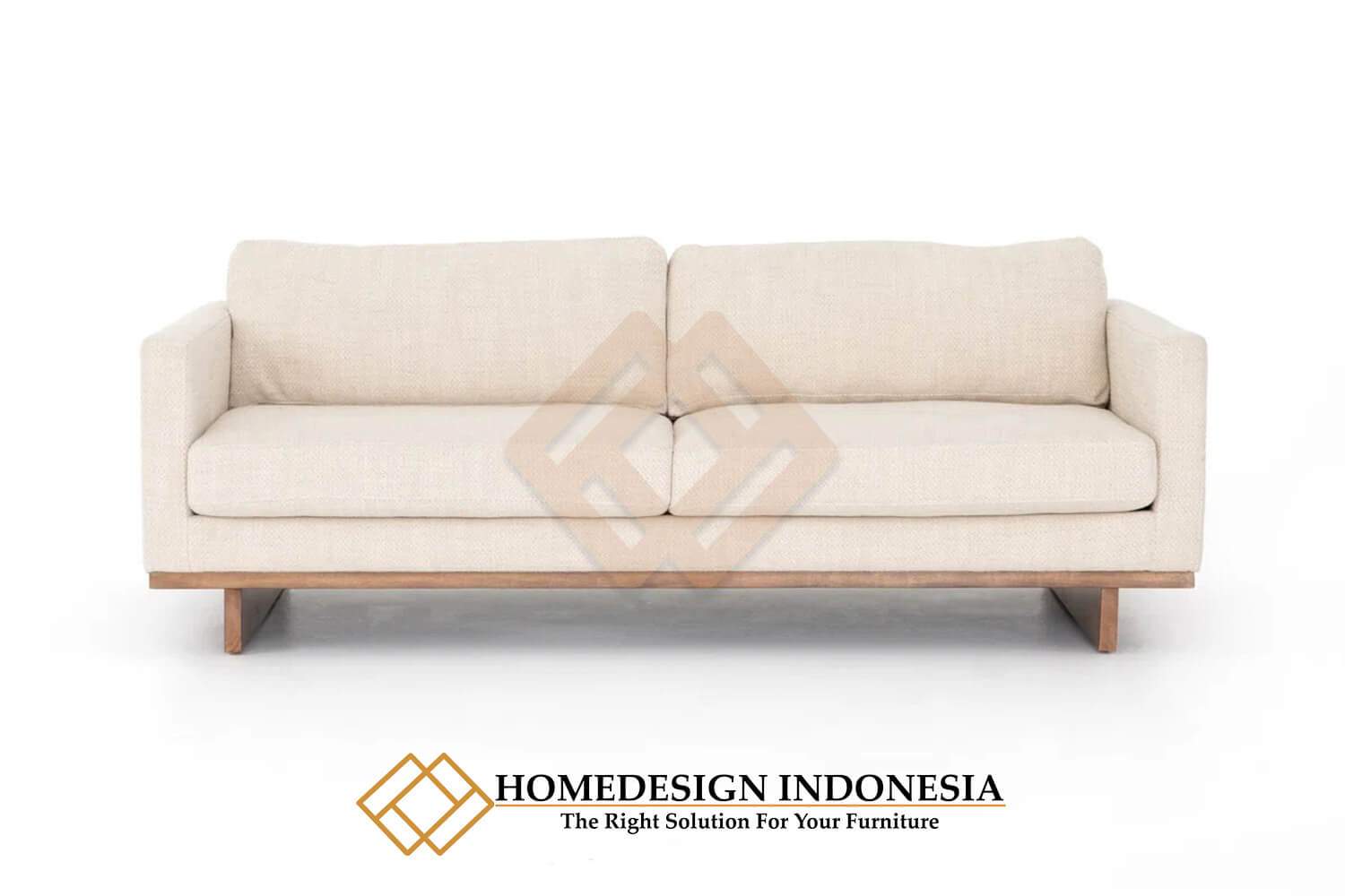 Sofa Jati Minimalis Modern Rangka Kayu Solid JF-222