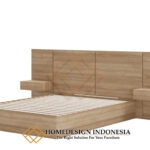 Tempat Tidur Jati Minimalis Waterbase Modern Style JF-198