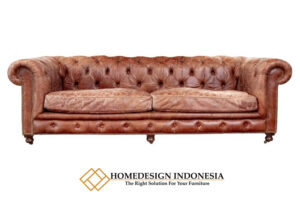 Chesterfield Sofa Leather Luxury Design Best Seller JF-251