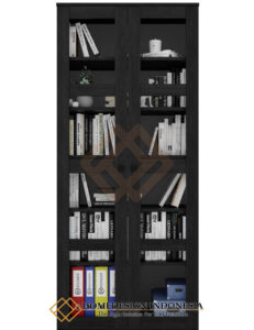 Lemari Buku Minimalis Simple Solid Color JF 242