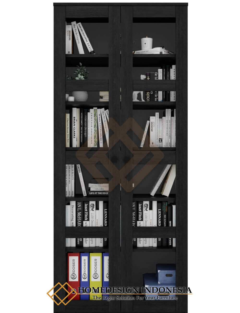 Lemari Buku Minimalis Simple Solid Color JF-242