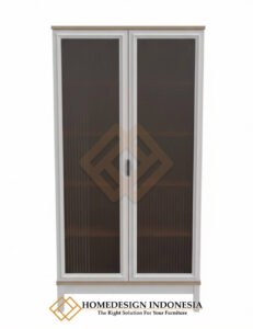 Lemari Pajangan Piring Minimalis Simple Elegant Design JF 241