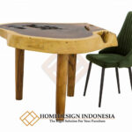 Meja Makan Kayu Trembesi Root Design Best Seller JF-258