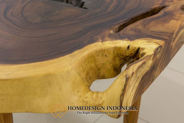 Meja Makan Kayu Trembesi Root Design Best Seller JF-258.2