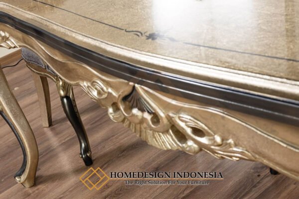 Meja Makan Mewah Klasik Luxury Pearl Color JF-281.1