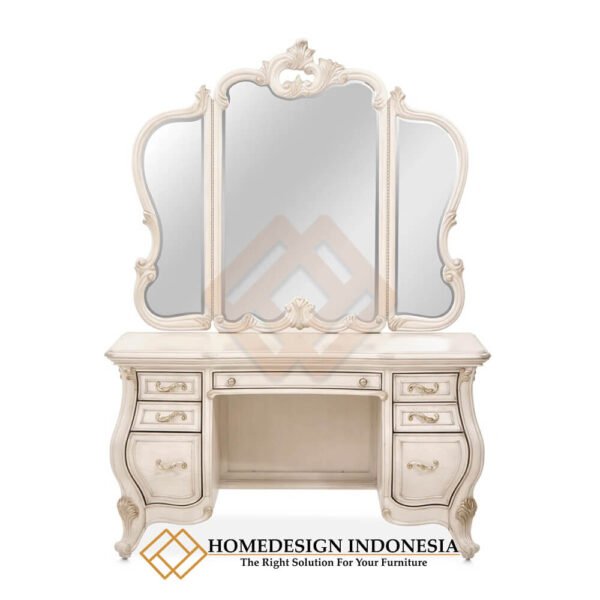 Meja Rias Mewah Jepara Ukiran Classic Vintage Design JF-265
