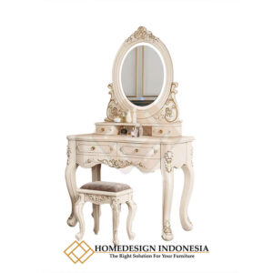 Meja Rias Mewah Klasik Ukiran Luxury Type JF-266