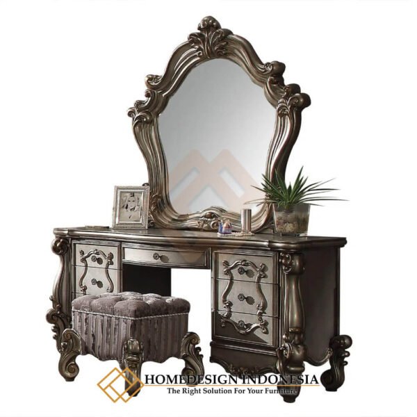 Meja Rias Mewah Ukiran Jepara Luxurious Design JF-273